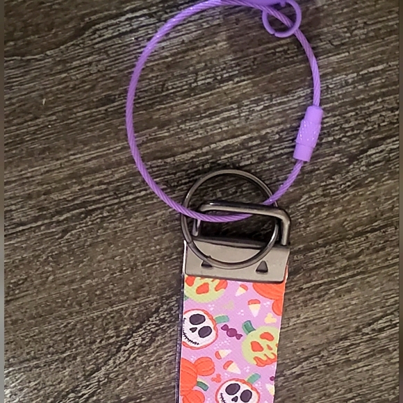 Disney Inspired Halloween Key Fob Wristlet - Picture 4 of 5